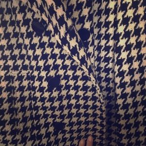 Black and white jacket